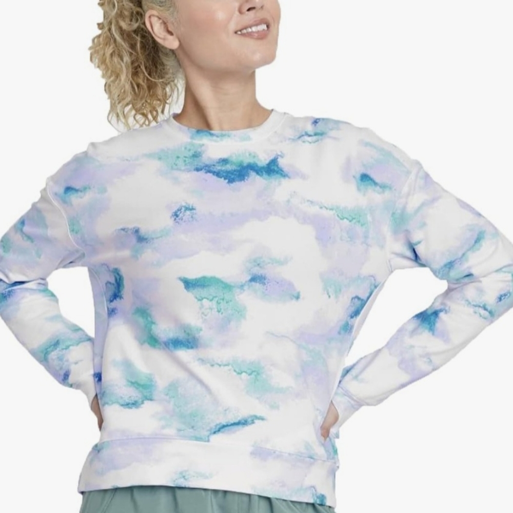 Women's French Terry Crewneck Sweatshirt - All In Motion- XS